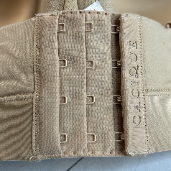 NWOT Cacique Lane Bryant Womans Bra Nude Comfort Bliss Strapless UNDERWIRE 40C - Picture 5 of 8